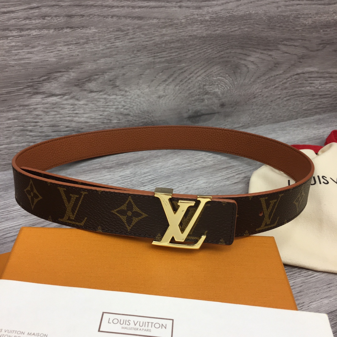 LV Women Initiales 30mm Reversible Belt M0391W